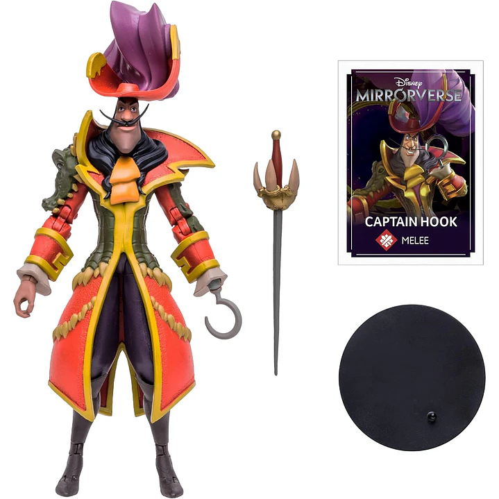 Figura Colección  W03  7 Scale Captain Hook (Melee) 4