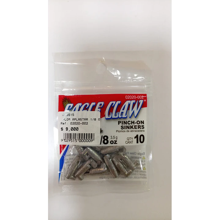  Plomada Aplastar 1/8 Oz 1
