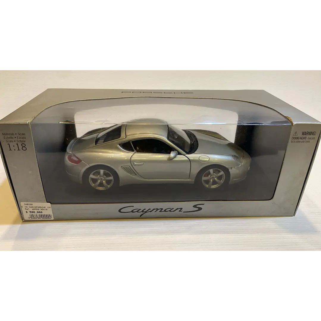  Carro de Coleccion  No Nuevo Porsche Cayman S Club Porsche 1/18 2