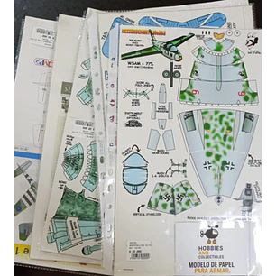 Para armar Aeromodelismo En Papel Varios