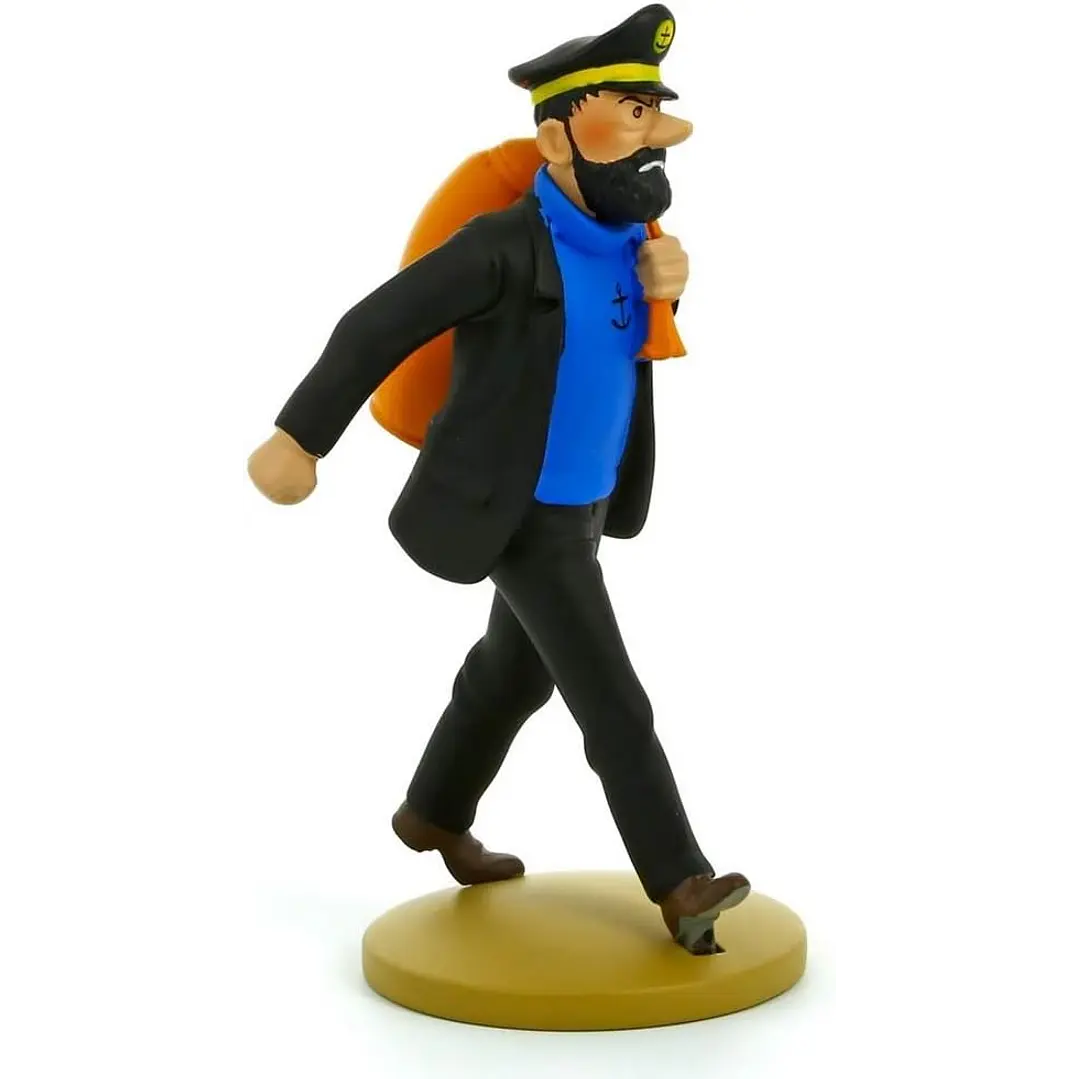 Figura Colección  Haddock Con Su Saco 14Cm Tintín 1