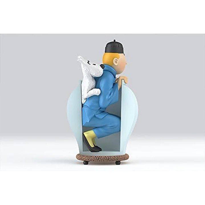 Figura Colección  Tintín Y Milú En El Jarrón Chino 2