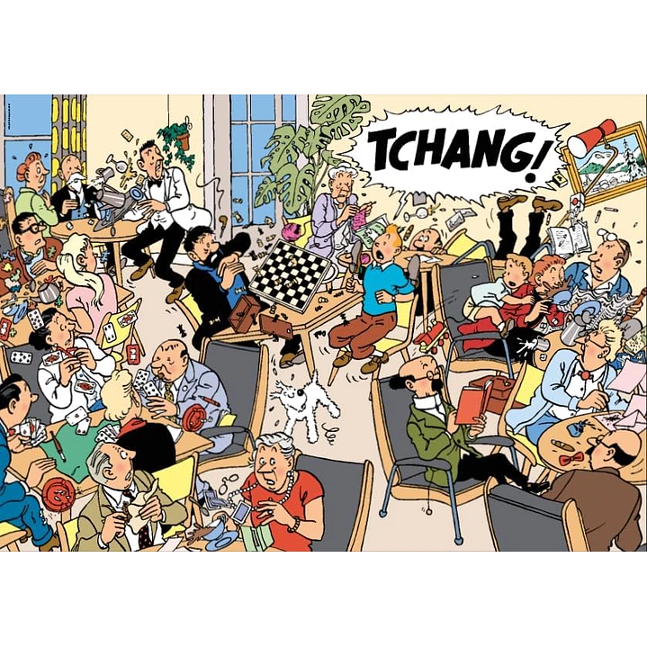 Figura Colección  Tchang 1000 Pieces + Poster 2