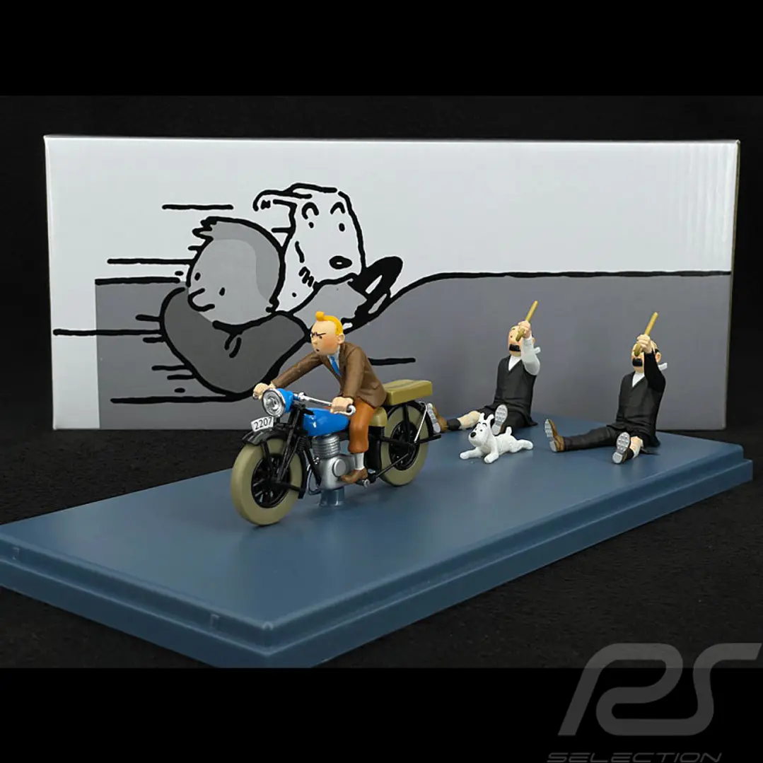 Figura Colección  Motorcycle King Ottokars1/24 1