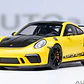 Carro Colección  PORSCHE 911 (991.2) GT3 RS WEISSACH PACKAGE, RACING YELLOW - Miniatura 2