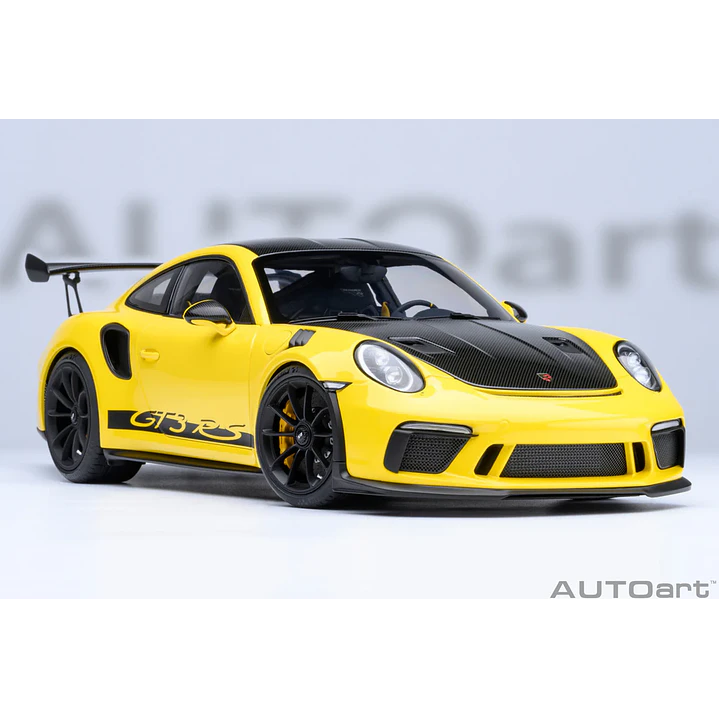 Carro Colección  PORSCHE 911 (991.2) GT3 RS WEISSACH PACKAGE, RACING YELLOW 3