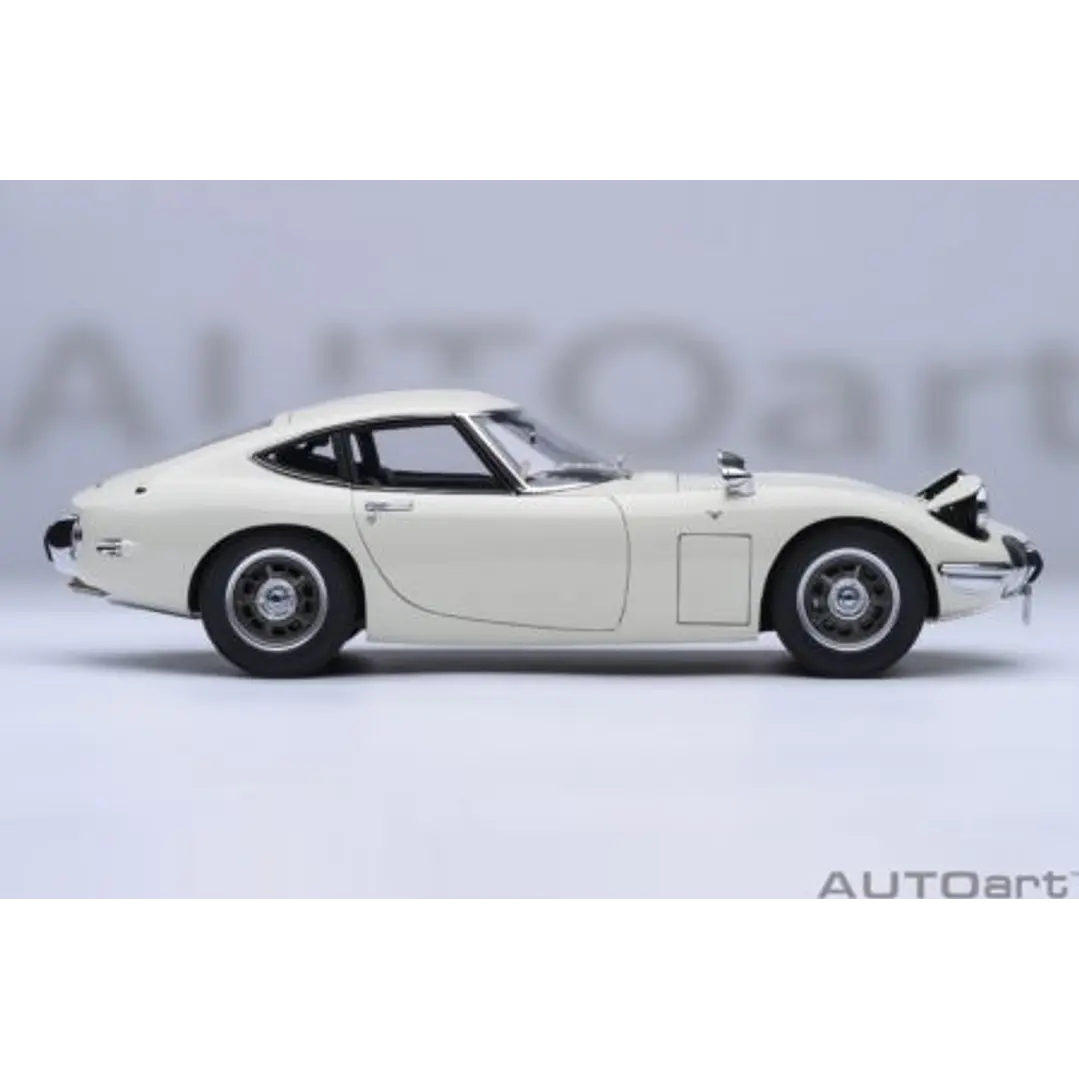 Carro Colección  Toyota 2000Gt 1967 White1/18 4