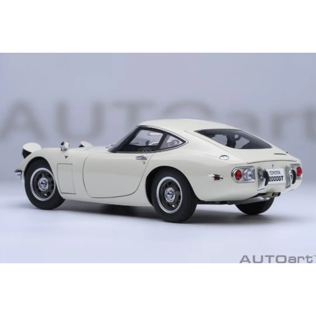 Carro Colección  Toyota 2000Gt 1967 White1/18 6