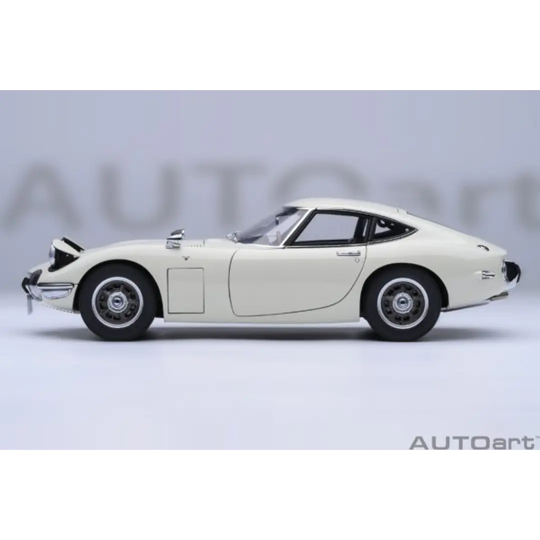 Carro Colección  Toyota 2000Gt 1967 White1/18 7