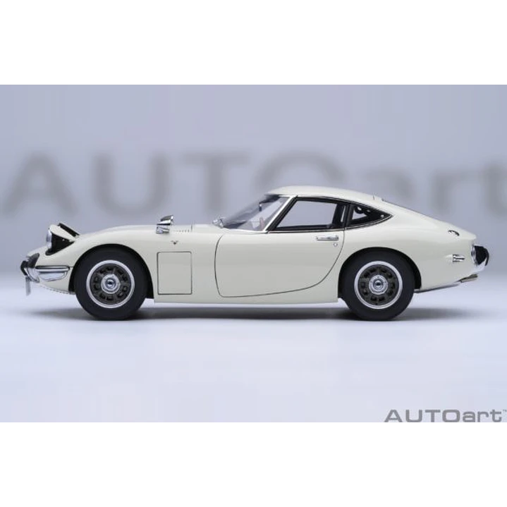 Carro Colección  Toyota 2000Gt 1967 White1/18 7