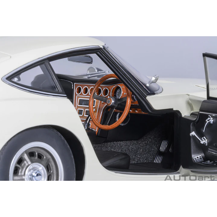 Carro Colección  Toyota 2000Gt 1967 White1/18 14