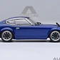 Carro Colección   AJS- NISSAN FAIRLADY Z WANGAN MIDNIGHT AKUMA NO Z, 1 /64 - Miniatura 3