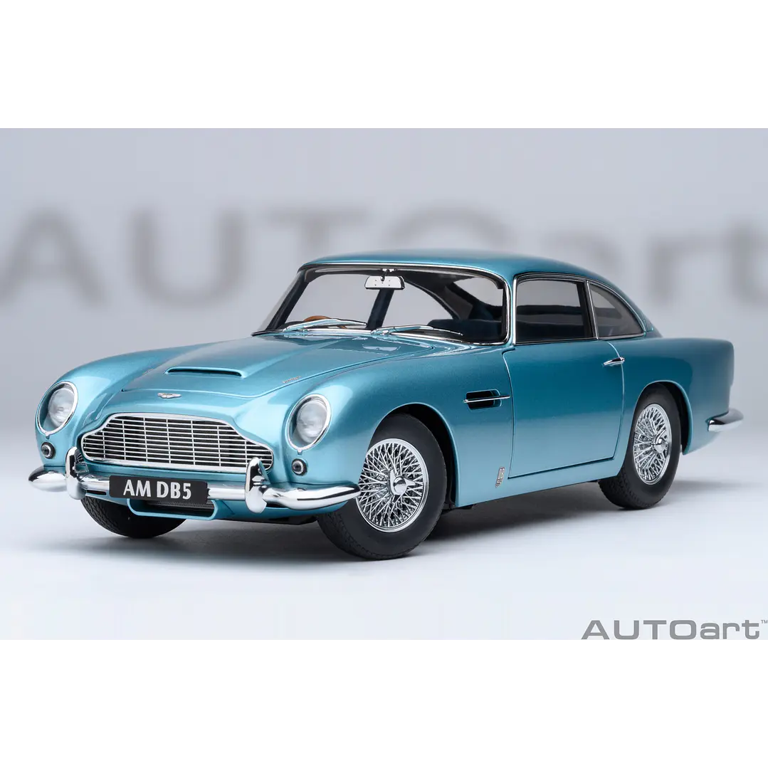 Carro Colección   ASTON MARTIN DB5, CARIBBEAN PEARL/BLUE 2