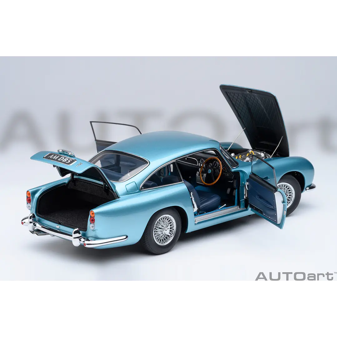 Carro Colección   ASTON MARTIN DB5, CARIBBEAN PEARL/BLUE 4