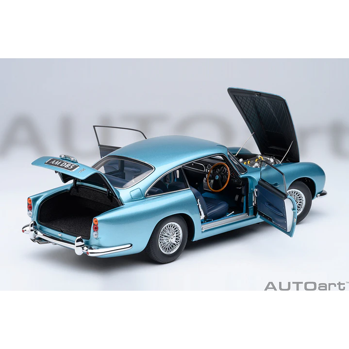 Carro Colección   ASTON MARTIN DB5, CARIBBEAN PEARL/BLUE 4