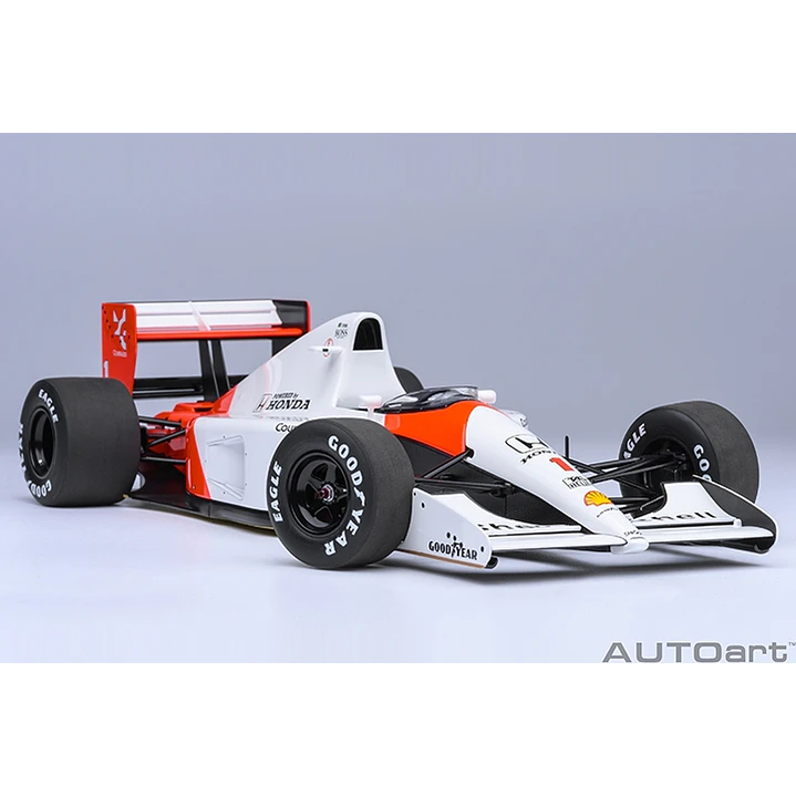 Carro Colección   MCLAREN HONDA MP 4/6 JAPANESE GP 1991 A. SENNA #1 1/8 1