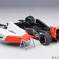 Carro Colección   MCLAREN HONDA MP 4/6 JAPANESE GP 1991 A. SENNA #1 1/8 - Miniatura 3