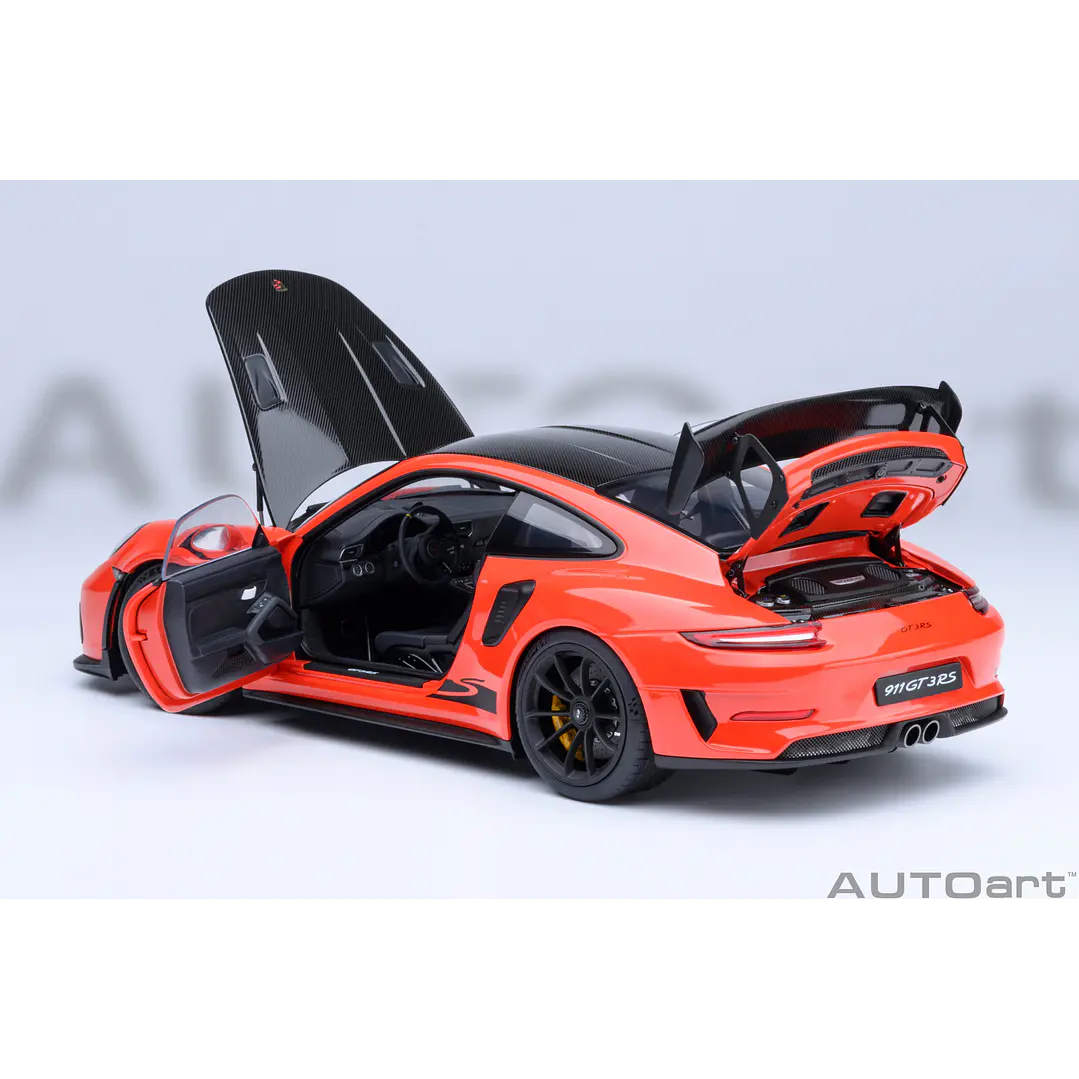 Carro Colección    PORSCHE 911 (991.2) GT3 RS WEISSACH PACAKGE, LAVA ORANGE 3
