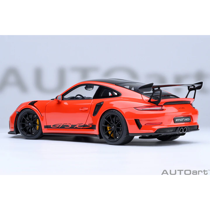 Carro Colección    PORSCHE 911 (991.2) GT3 RS WEISSACH PACAKGE, LAVA ORANGE 4