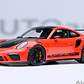 Carro Colección    PORSCHE 911 (991.2) GT3 RS WEISSACH PACAKGE, LAVA ORANGE - Miniatura 1