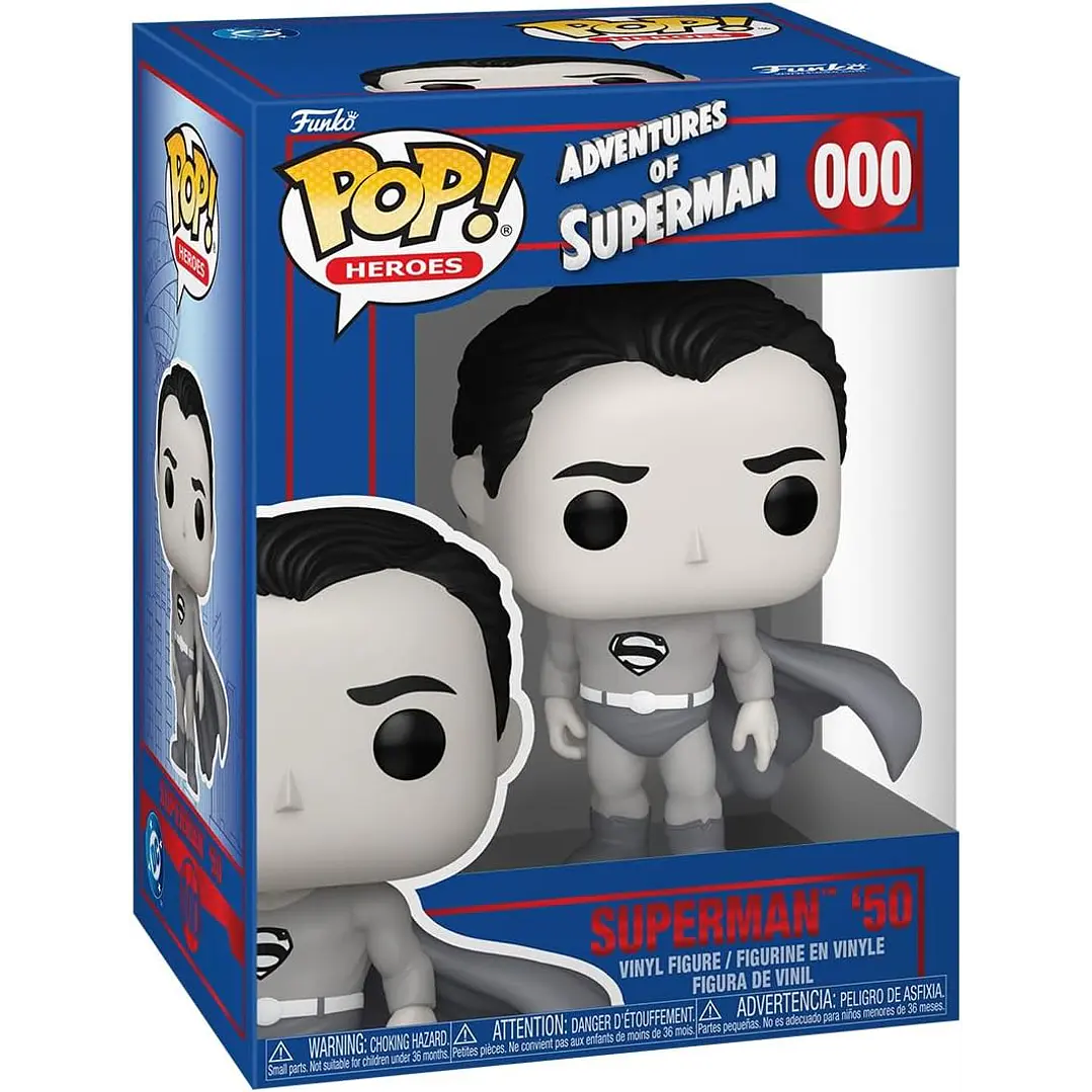 Figura ColecciónPop! Heroes - DC - Superman Through The Ages - Superman '50 (Adventures Of Superman) 1