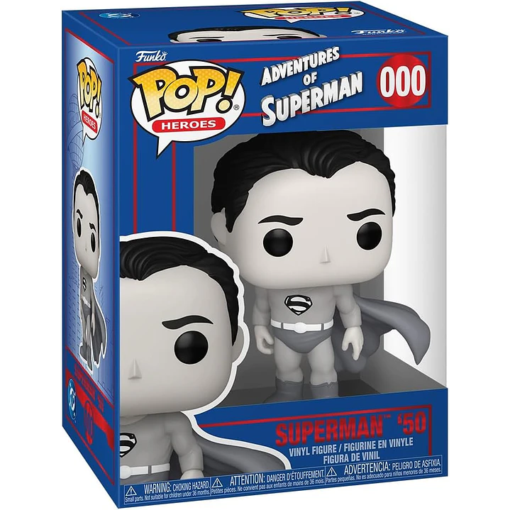 Figura ColecciónPop! Heroes - DC - Superman Through The Ages - Superman '50 (Adventures Of Superman) 1