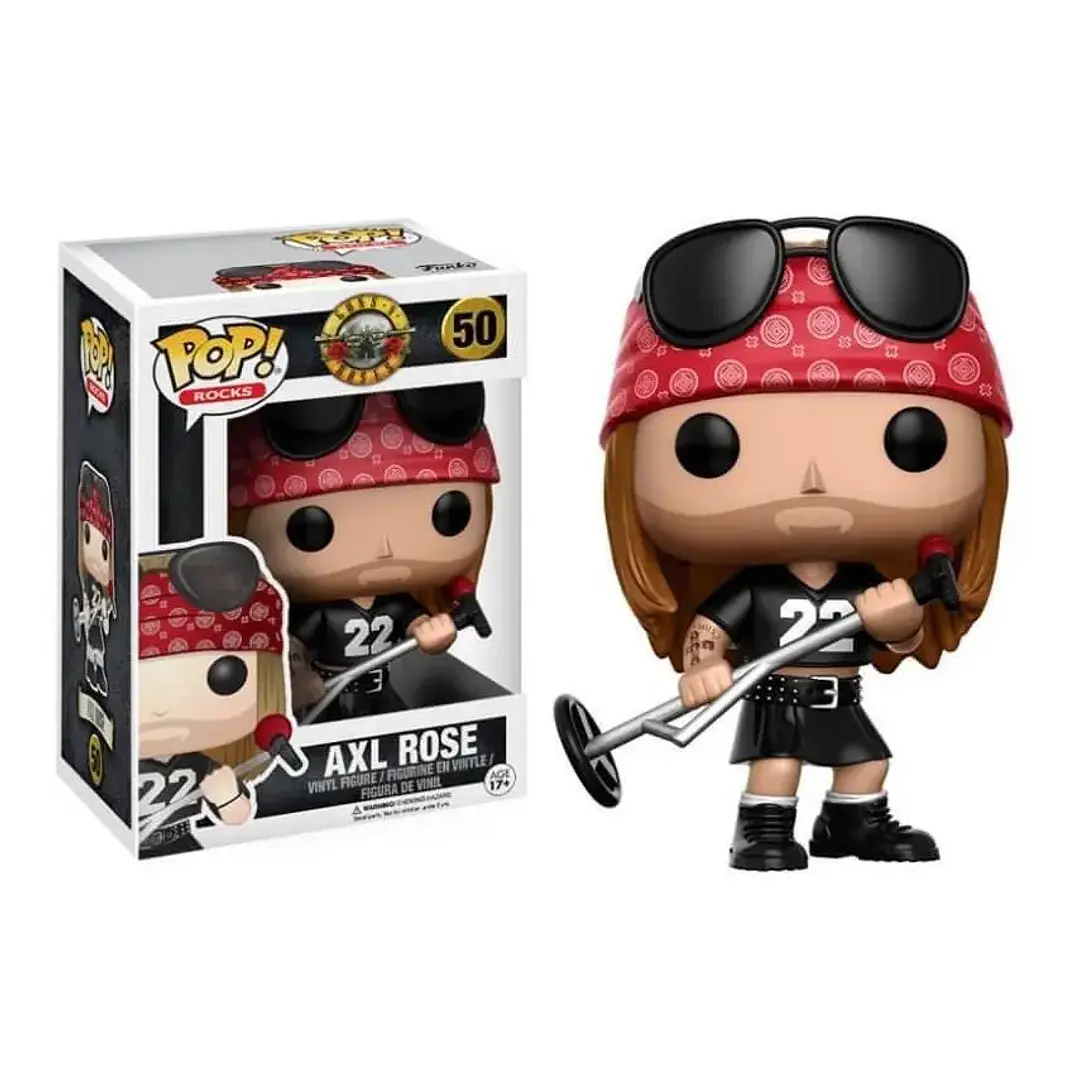 Figura Colección  Pop Rocks Guns N Roses Axl 1