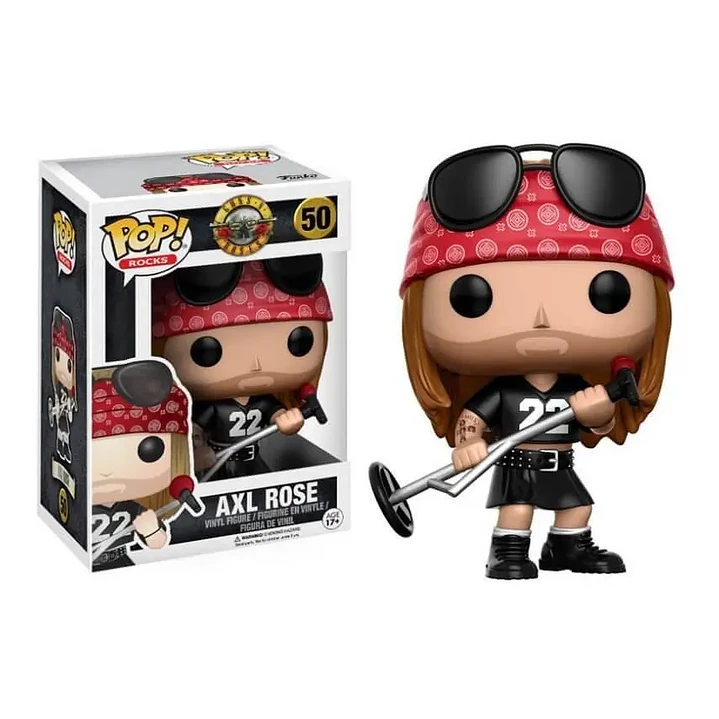 Figura Colección  Pop Rocks Guns N Roses Axl 1