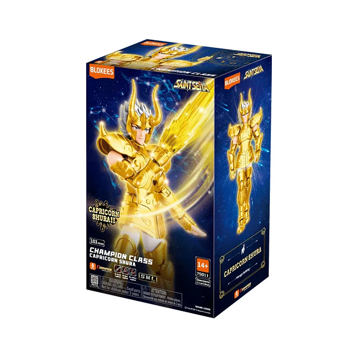 Figura Colección  10 Capricorn Shura Saint Seiya Cham 1