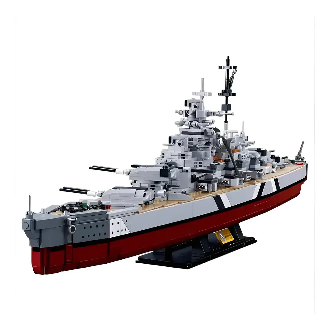Barco para Armar Bismarck 2En1 1849Pcs 2