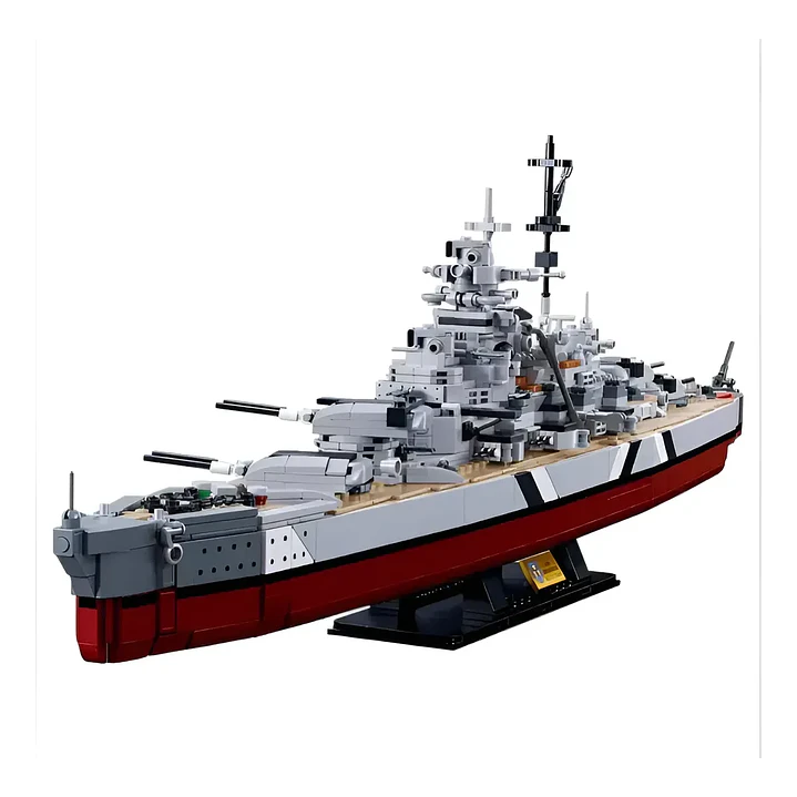 Barco para Armar Bismarck 2En1 1849Pcs 2