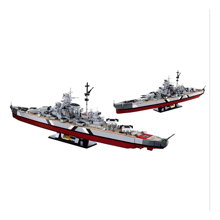 Barco para Armar Bismarck 2En1 1849Pcs 5