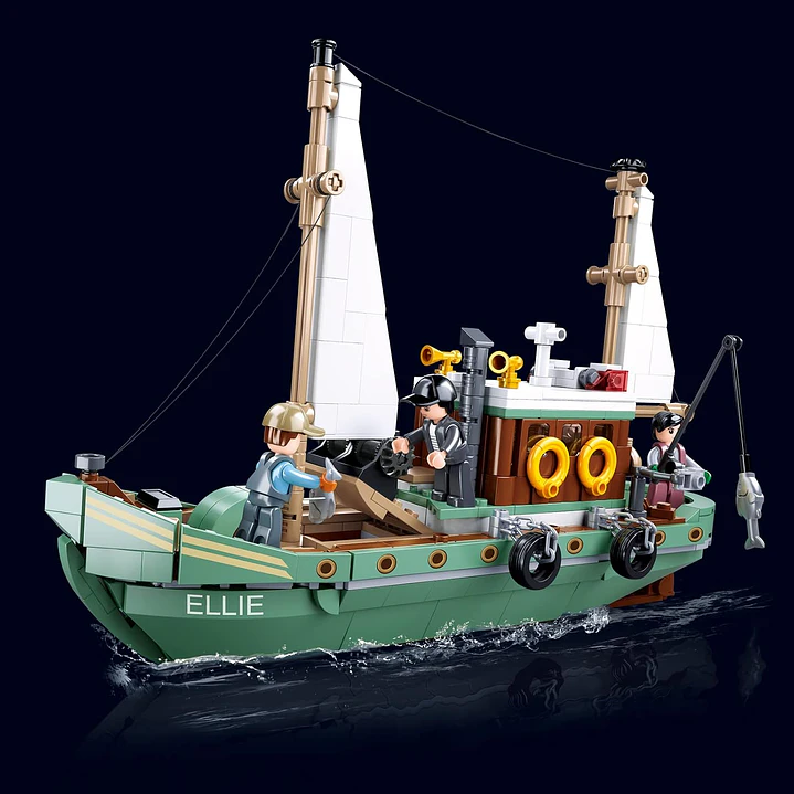 Barco para Armar Barco De Pesca 610Pcs 1