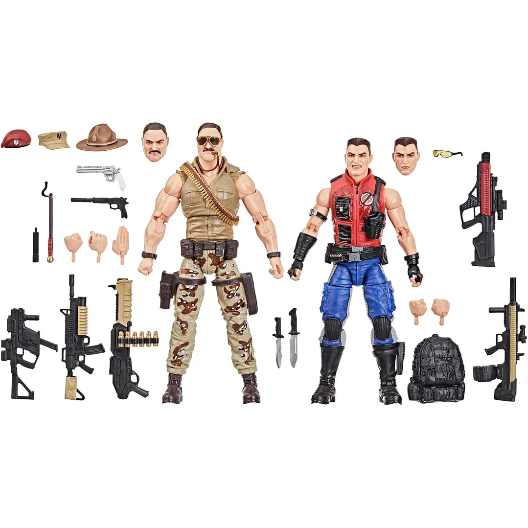 Figura Colección  173Sgt Slaughter & Felix Mercer G.I 2