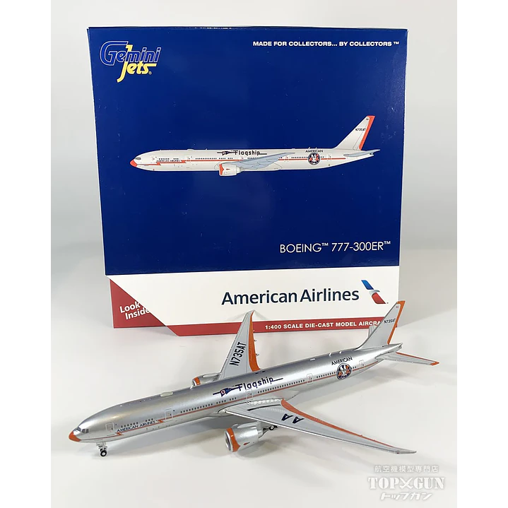 Avión Colección  American Boeing 777-300 ER Flagship Dwf 1/400 1