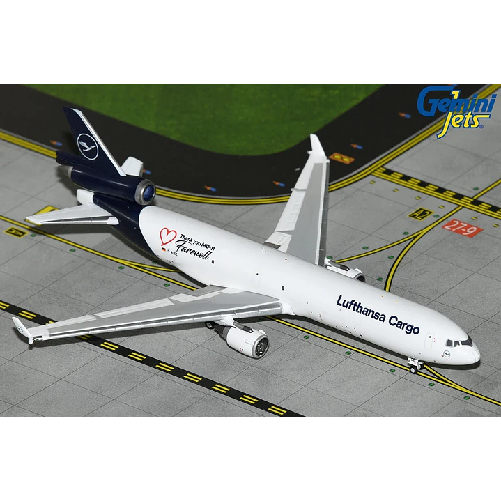 Avión Colección  Lufthansa Cargo Md-11F 1/400 1
