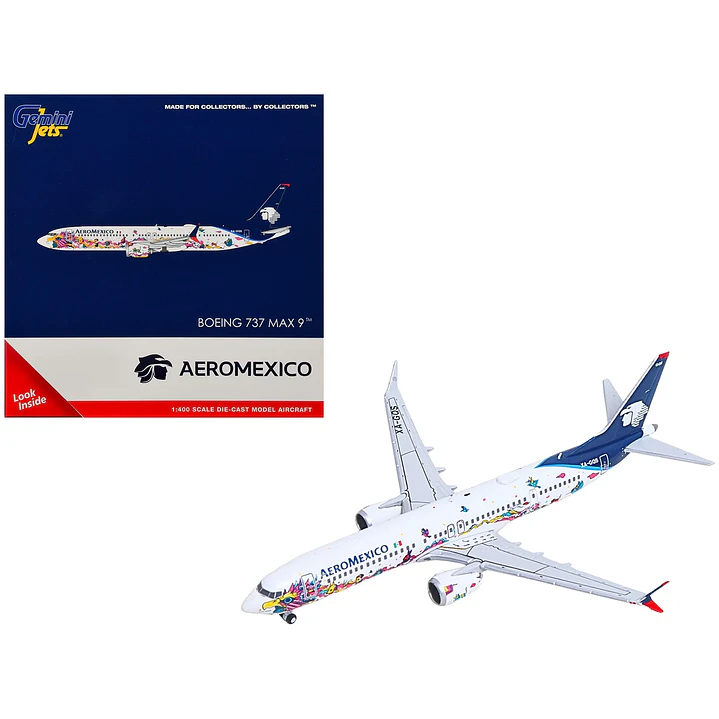 Avión Colección  Aeromexico Boeing 737 Max 9 
