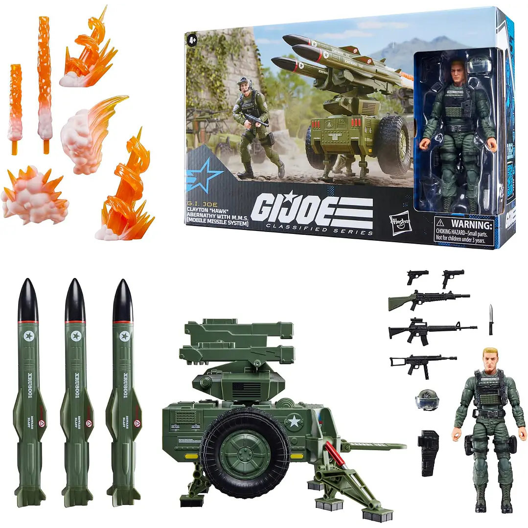 Figura Colección  #182 Clayton Hawk Abernathy G.I Joe 1