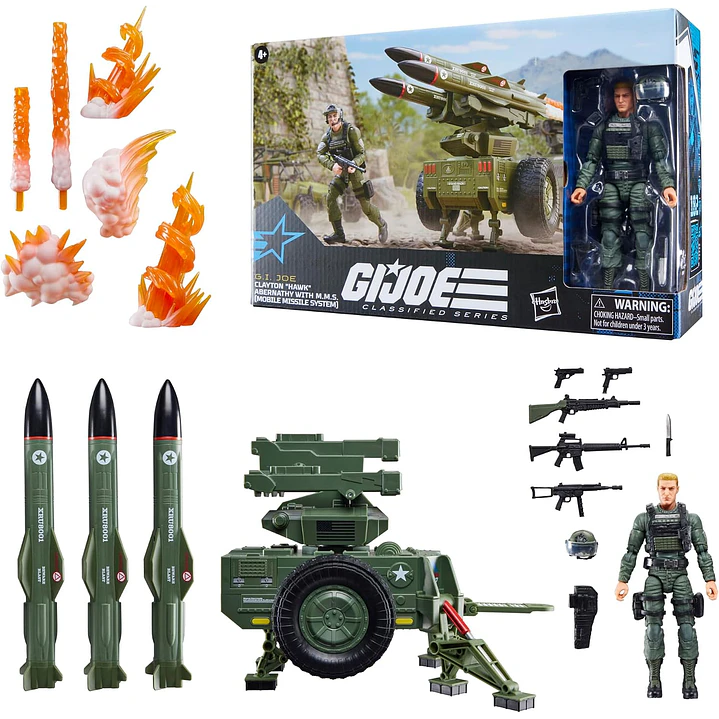 Figura Colección  #182 Clayton Hawk Abernathy G.I Joe 1