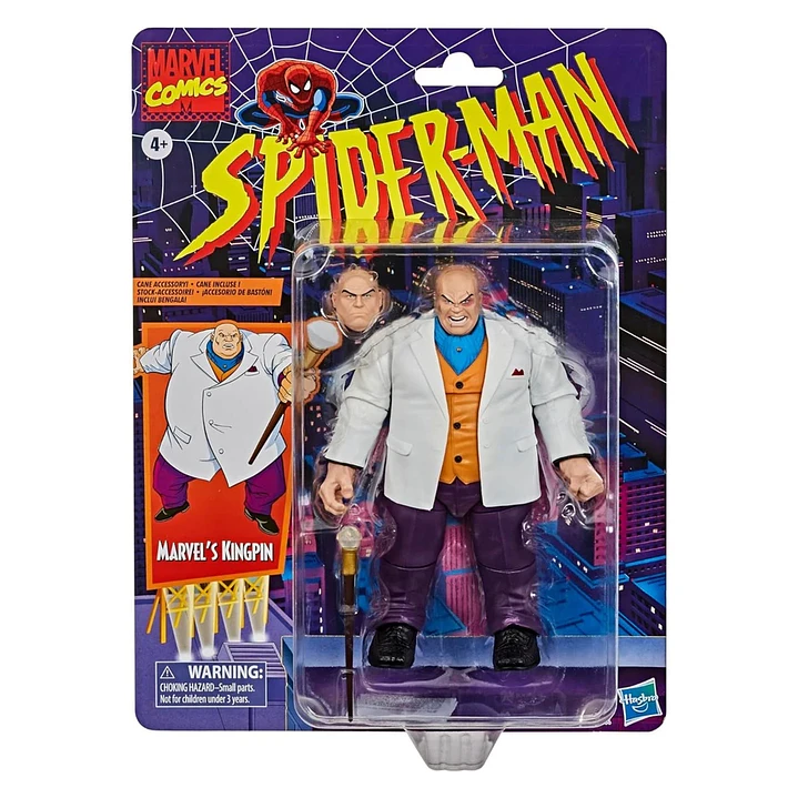 Figura Colección  Spider-Man Retro Comics  Kingpi 1