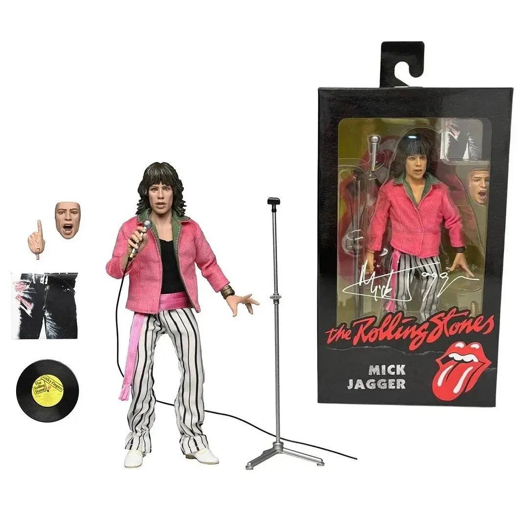 Figura Colección  The Rolling Stones  8 Mick Jag 1