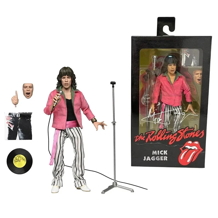 Figura Colección  The Rolling Stones  8 Mick Jag 1