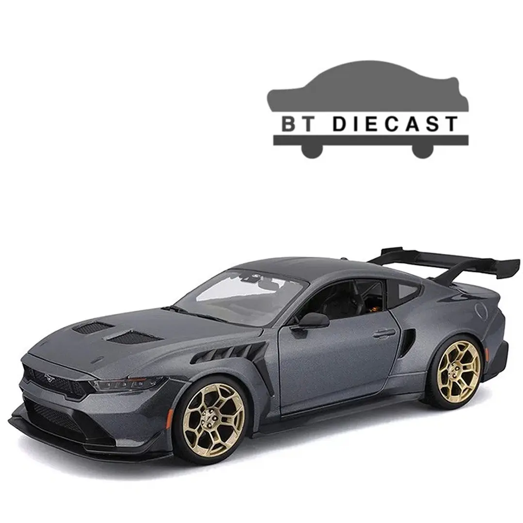 Carro Colección  2025 Ford Mustang Gtdmet Gray1/18 1