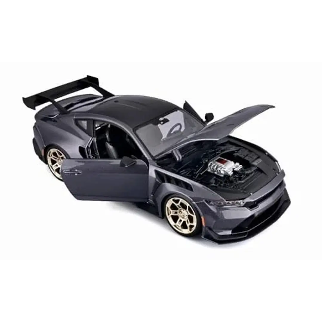 Carro Colección  2025 Ford Mustang Gtdmet Gray1/18 3
