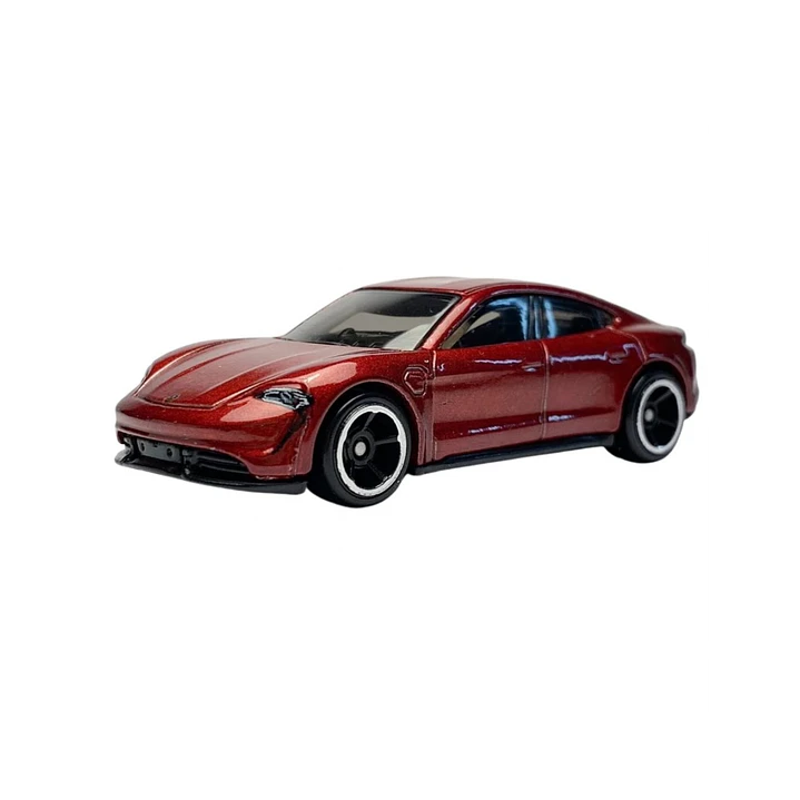 Carro Colección  Porsche Taycan Turbo S Red 1/64 2