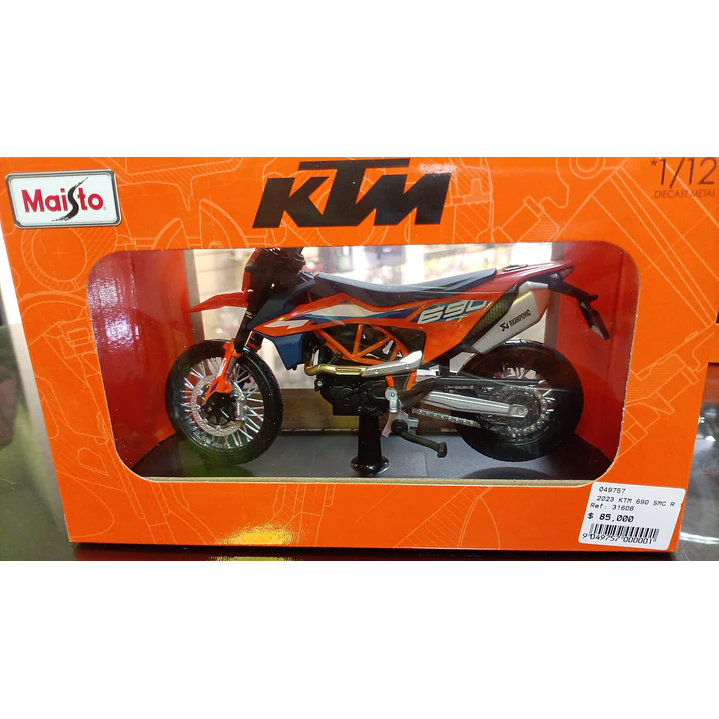   Motocicleta 2023 Ktm 690 Smc R 1/12 1