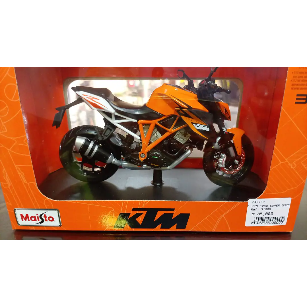  Motocicleta Ktm 1290 Super Duke R 1/12 1
