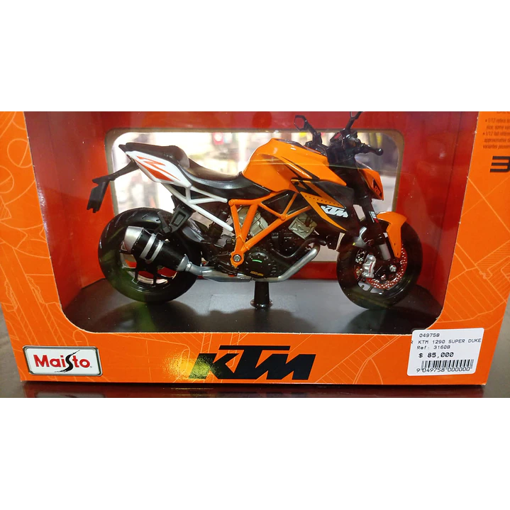  Motocicleta Ktm 1290 Super Duke R 1/12 1
