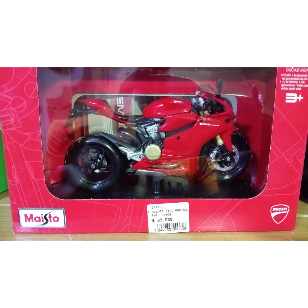 Motocicleta Ducati 1199 Panigale 1/12 1