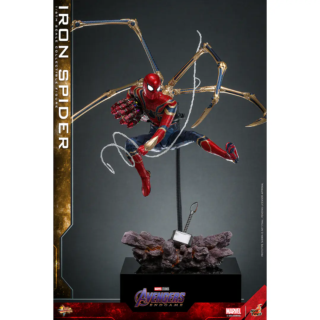 Figura Colección  Iron Spider Avengers Endgame1/6 2
